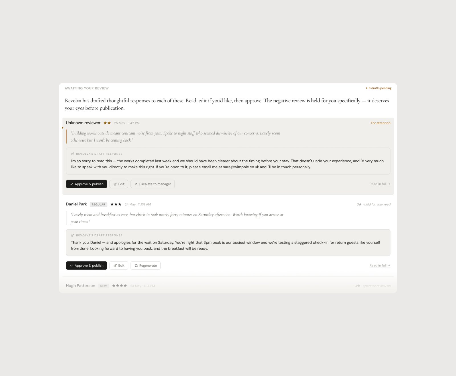Amplify — the Amplify motion at work alongside Capture and Recover